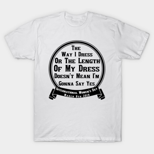 No Means No T-Shirt by ProverblyTheBest